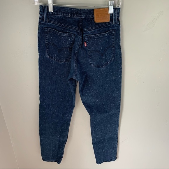 LEVI'S Wedgie Icon Fit Tapered Jeans In Intergalactic - Picture 4 of 8